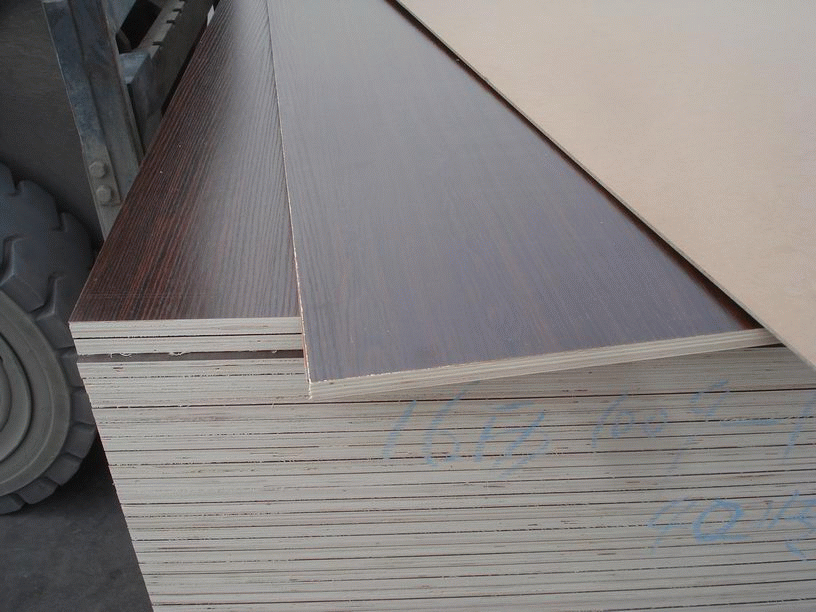 MDF(PLYWOOD CORE, DARK WALNUT COLOR)